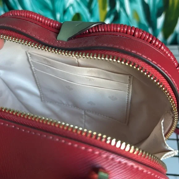 Kate Spade Wicker Red Apple crossbody bag - Picture 9 of 10